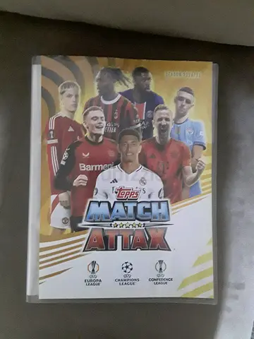 Match attax 24/25 binder 79% complete