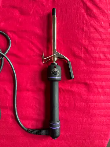 Hot tools 24k 19mm curling iron wand