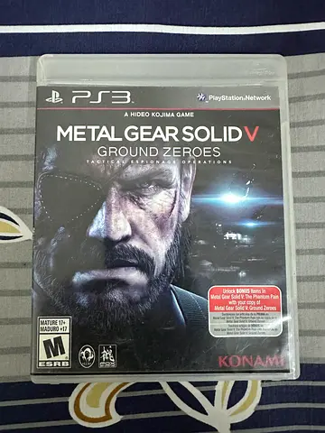 Metal Gear Solid 5/V Ground Zeroes PS3