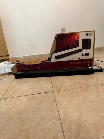 LG Soundbar with Subwoofer (used, good condition)