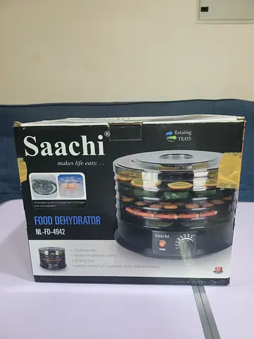 Saachi 5-Tray Food Dehydrator 245W NL-FD-4935-BK
