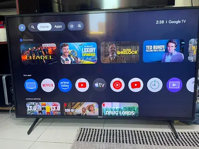 Sony 55 in 4k uhd smart google tv  super clean