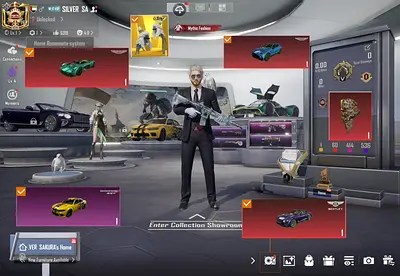 PUBG ACCOUNT ALL CAR SKINS DACIA  MIRADO COUPE SEDAN UAZ + RAREST BLACK HITMAN SET
