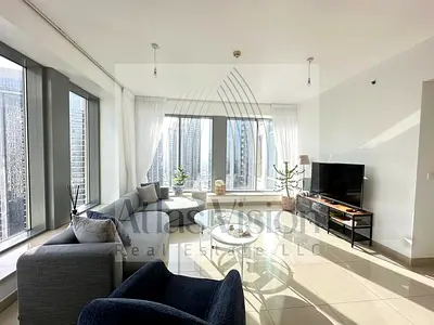 High Floor | Full Burj Khalifa & Fountain Views | Luxury Furnished 1BR