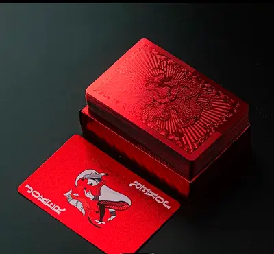 Red Dragon Metal Playing Cards Deck (Limited Edition)