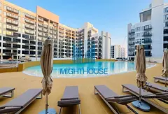 Spacious 1BR | Semi-Furnished | Balcony | Prime Location