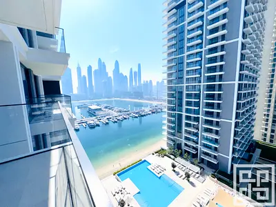 Skyline Views | 2BR with Balcony | Unfurnished