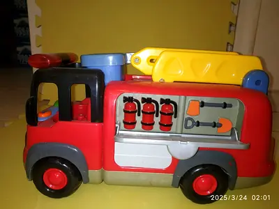 Toy firetruck
