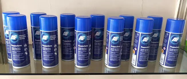 AF Foamclean Multi-Surface Cleaning Foam - 12Cans