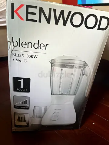 Kenwood Portable Countertop Blender 1.0 L 350.0 W BL335 White/Clear
