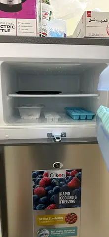 Small stainless steel undercounter freezer - good working condition