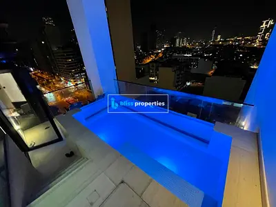2BR Apartment | Binghatti House JVC | Skyline & Downtown View | Private Plunge Pool