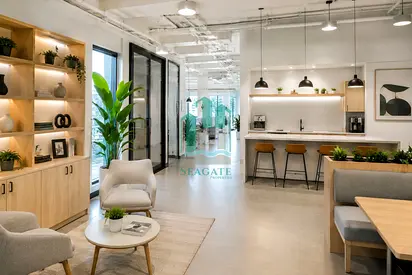 Fitted Office for Rent in Maze Tower | Sheikh Zayed Road | Vacant