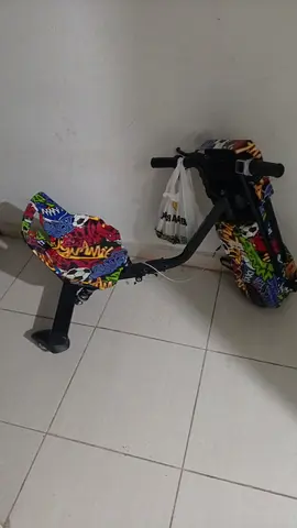 Electric Drift Trike / Go-Kart Style Ride-on - Colorful Graphic Design