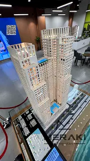 Sea view studio apartment available on an installment plan in Ajman's new freehold icon, measuri