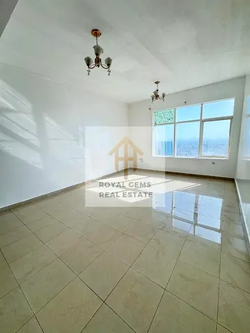 A large studio apartment in the heart of Ajman city with a flexible payment plan.