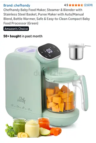 Moving out Sale - Electric Baby Bottle Warmer / Sterilizer (Light Green) - like new