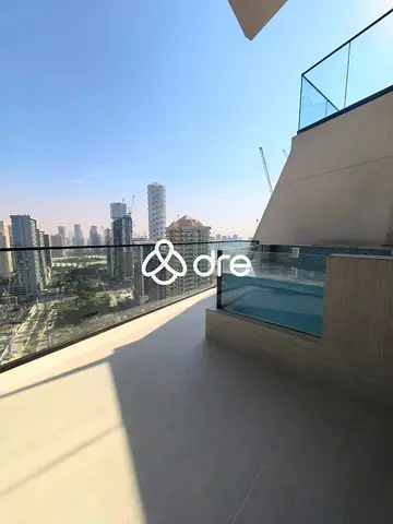 Semi Furnished | Private Pool And Balcony | Bright Unit