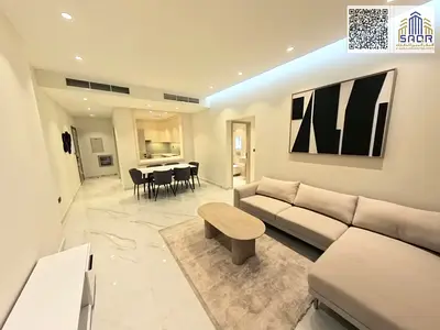 للبيع شقة غرفة وصاله بابراج الامارات بموقع مميز علي شارع الشيخ محمد بن زايد