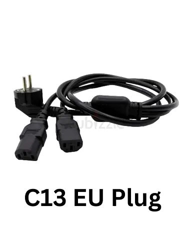 Brand New C13 EU Plug Cable