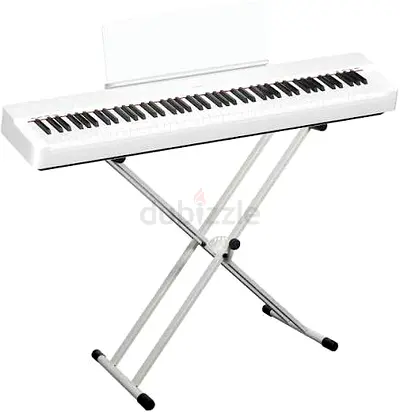 Yamaha p-225 WH. Premium 88-Key Digital Piano / Stage Keyboard in White with Stand and chair