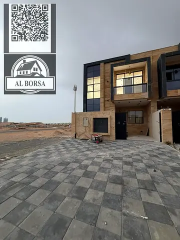 Townhouse in Al-Haliu 2 for rent, 5 rooms, living room, majlis, kitchen, maid's room, first occupancy