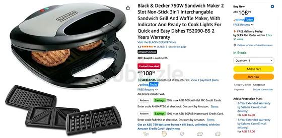 Sandwich maker