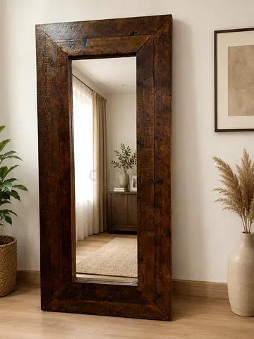 Unique Piece Solid Wood Wall Mirror Frame