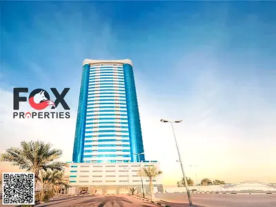 LUXURY 2BR APARTMENT IN CONQUEROR TOWER — HUGE DISCOUNT | INSTALLMENTS | RENTED WITH INCOME | HOTEL-STYLE LIVING IN AJMAN