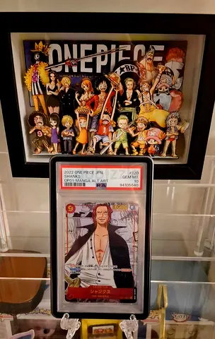 One Piece Shanks OP01-Manga Alt Art PSA Gem Mint 10 TCG