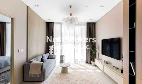High-Floor 1BR | Furnished | Balcony | JVT Skyline Views