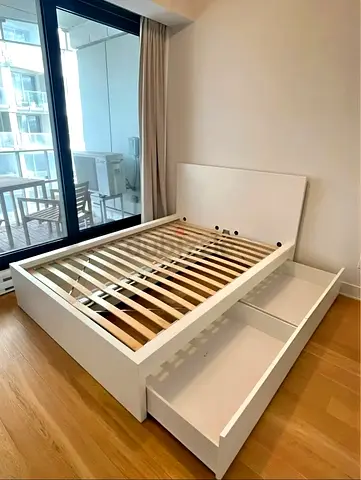 IKEA QUEEN SIZE BED FRAME FOR SALE