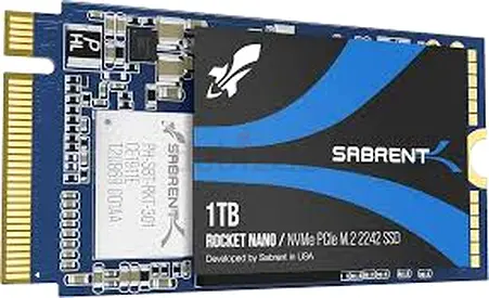 1TB NVME SSD 2242 SABRENT ROCKET NANO