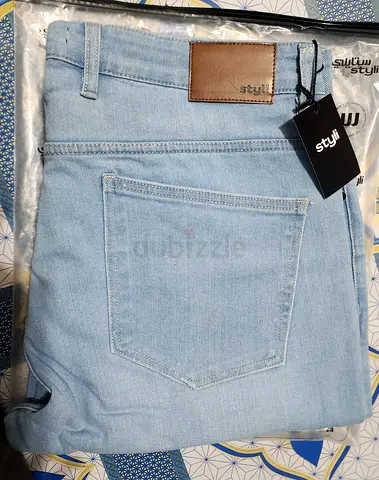 Light blue mens jeans - brand new with tags (Stylj) - Size 38-40 Inch