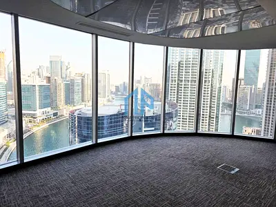 Furnished Office | Canal and Burj Khalifa Views