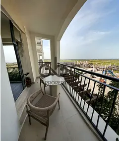 Golf and Sea View | Fully Furnished | 2 Balconies