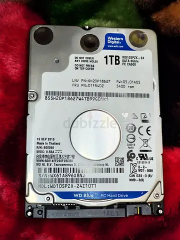 Western Digital Blue 1TB 2.5 SATA Laptop HDD - WD10SPZX