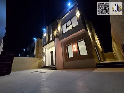 Includes registration, water and electricity connections. 3-bedroom villa for sale in Ajman.