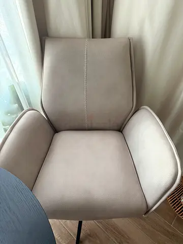 2 swivel dining chairs