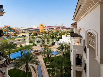 Furnished Studio | Ferrari & Pool View | Vacant