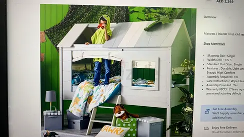 Kendall tree house play bed