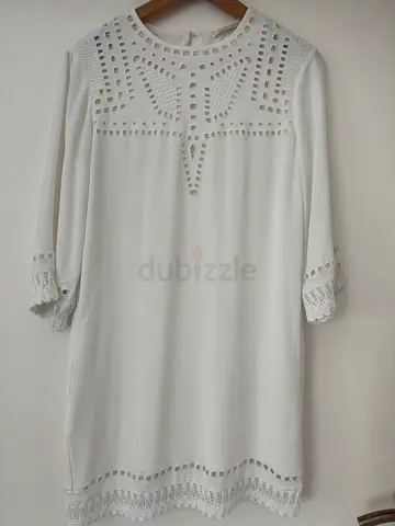 White summer dress size M