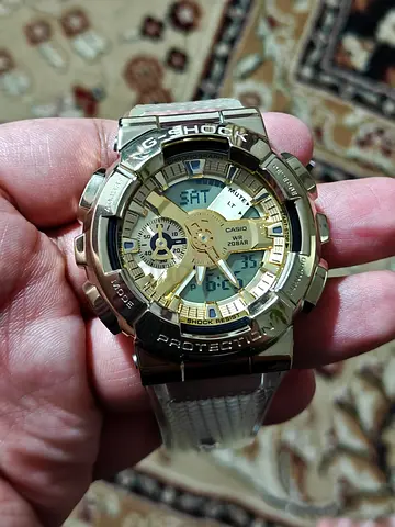 G-Shock Gold Metal Glacier Series (Original and Brand New)