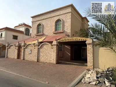 Used villa for sale, modern design, including electricity, water, and air conditioning.