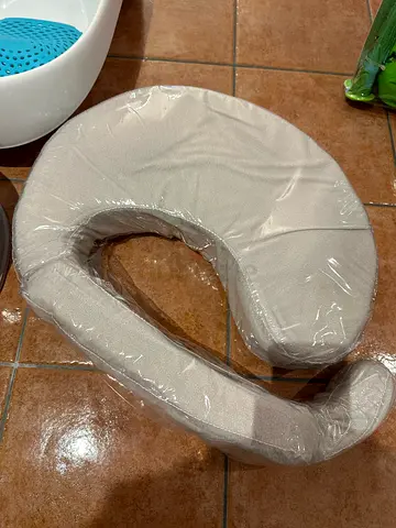Nursing / Feeding Pillow (U-shaped) - Light Beige, Like New