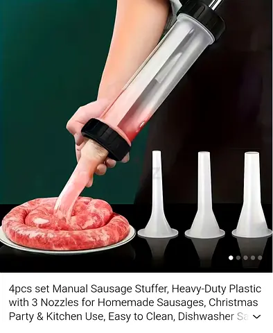 Sausage stuffer. New.