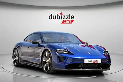 AED 5850/month | 2021 Porsche Taycan  | GCC Specs | Ref#459144