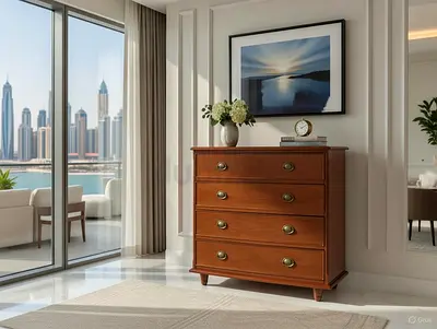 Vintage Wooden Chest of Drawers