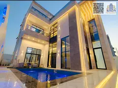 For sale, fully furnished, luxury villa with swimming pool, ready to move in