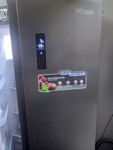Only one year old 600 Liter Double door fridge for sale @ 850 AED